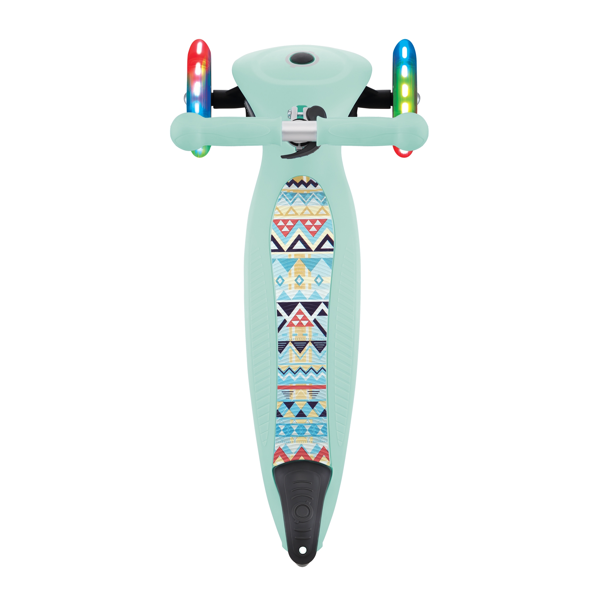 3-wheel-scooter-for-2-year-olds-with-fun-scooter-deck-pattern-Globber-JUNIOR-FOLDABLE-FANTASY-LIGHTS 3