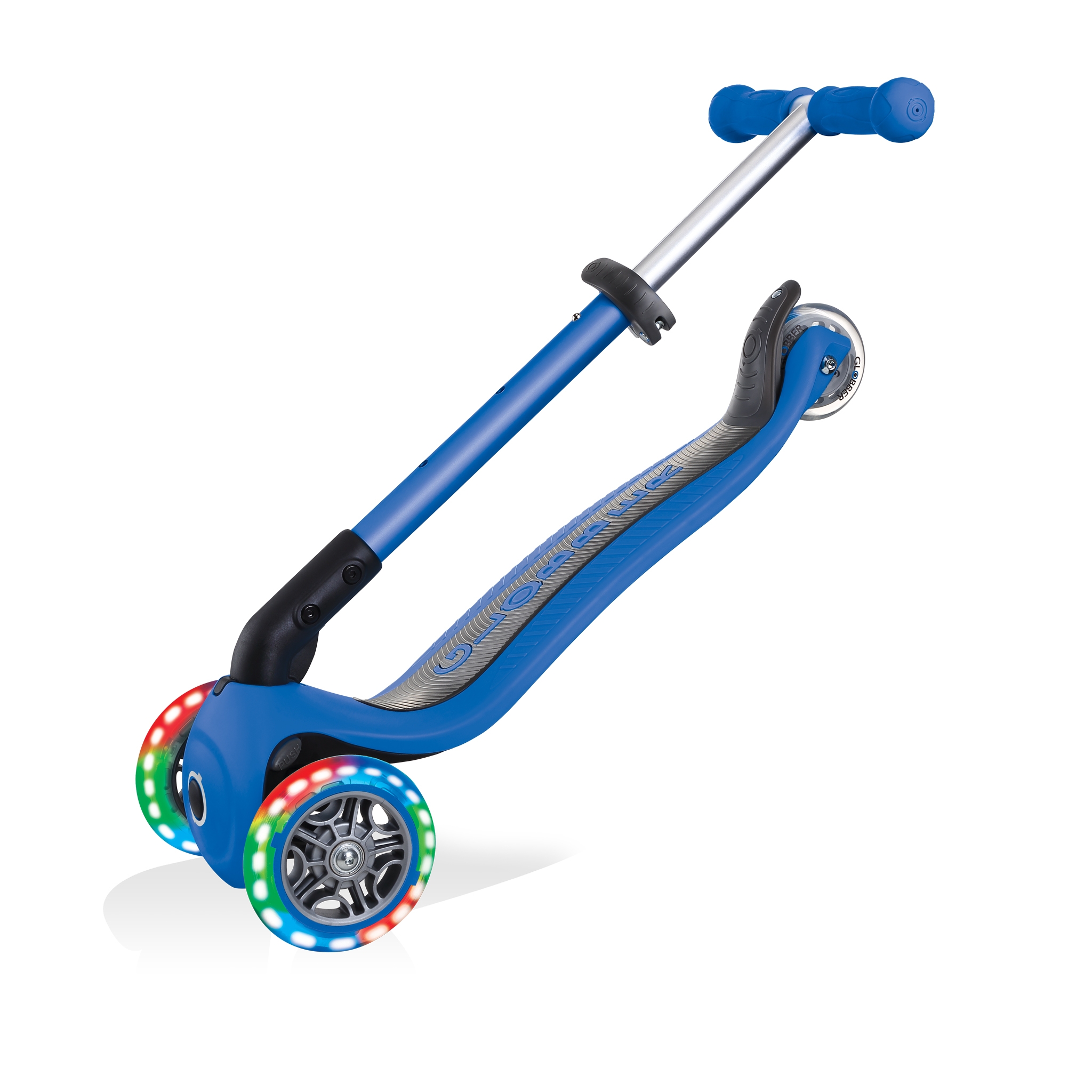 foldable-scooter-for-toddlers-trolley-mode-compatible-Globber-JUNIOR-FOLDABLE-LIGHTS 7