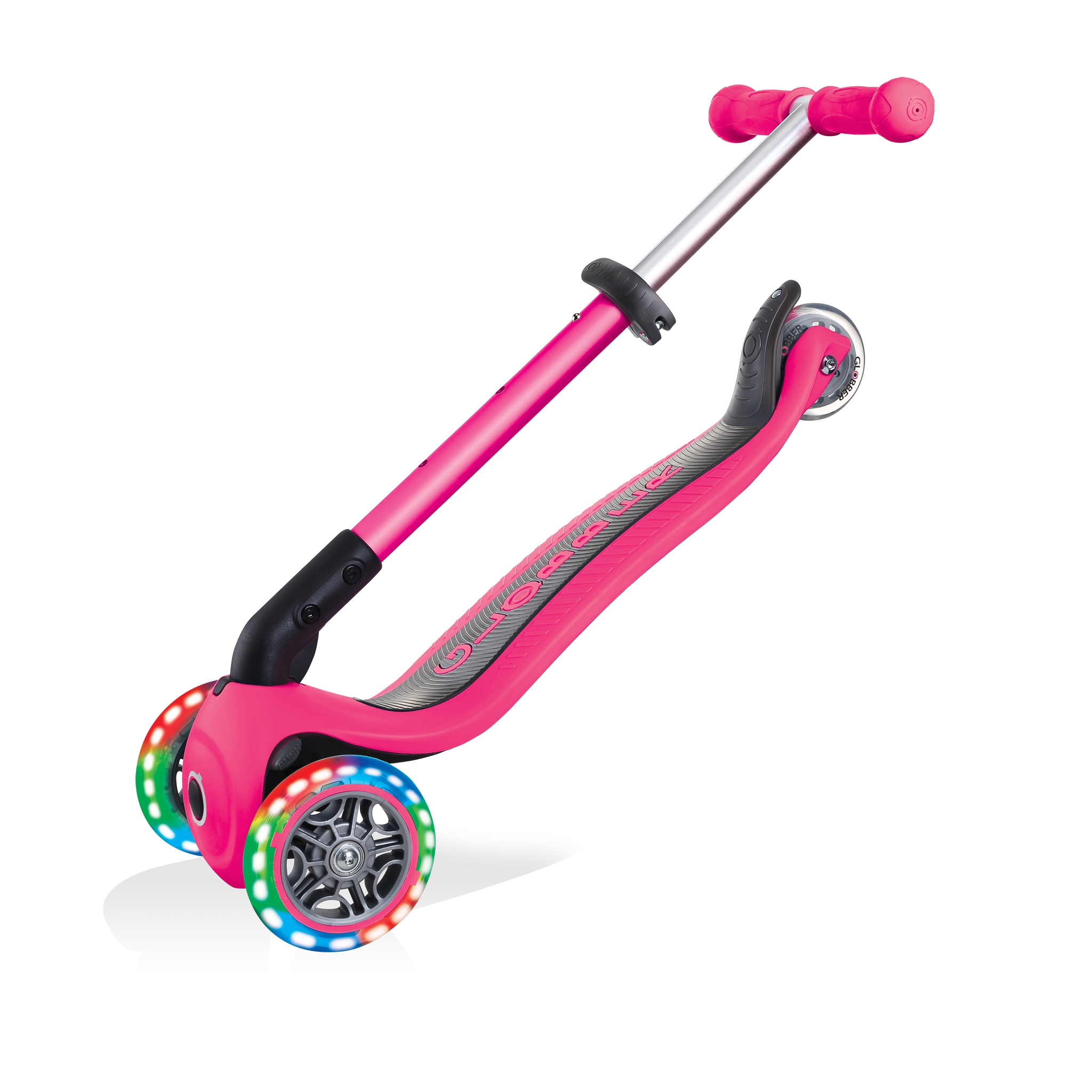 foldable-scooter-for-toddlers-trolley-mode-compatible-Globber-JUNIOR-FOLDABLE-LIGHTS 7