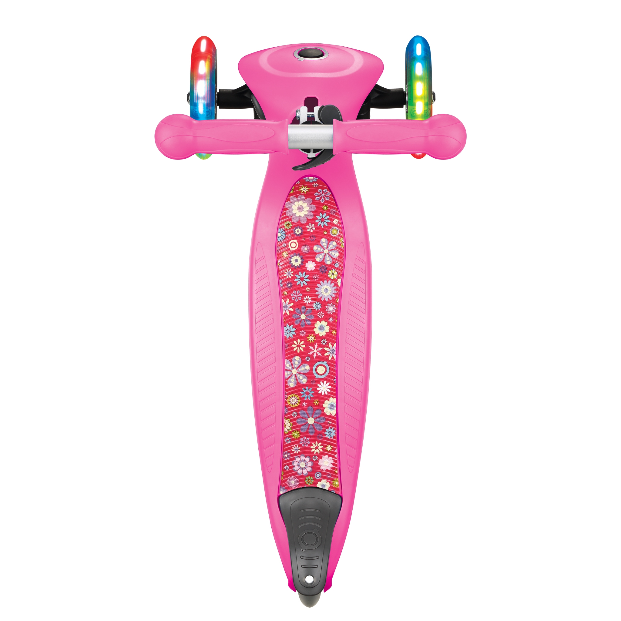 primo-foldable-fantasy-lights-3-wheel-scooter-for-3-year-old-with-patterned-deck 2