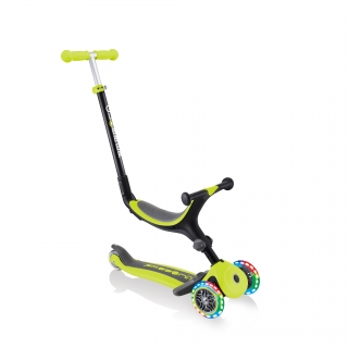 Globber-GO-UP-FOLDABLE-PLUS-LIGHTS-3-in-1-light-up-scooter-for-toddlers-ride-on-mode thumbnail 0