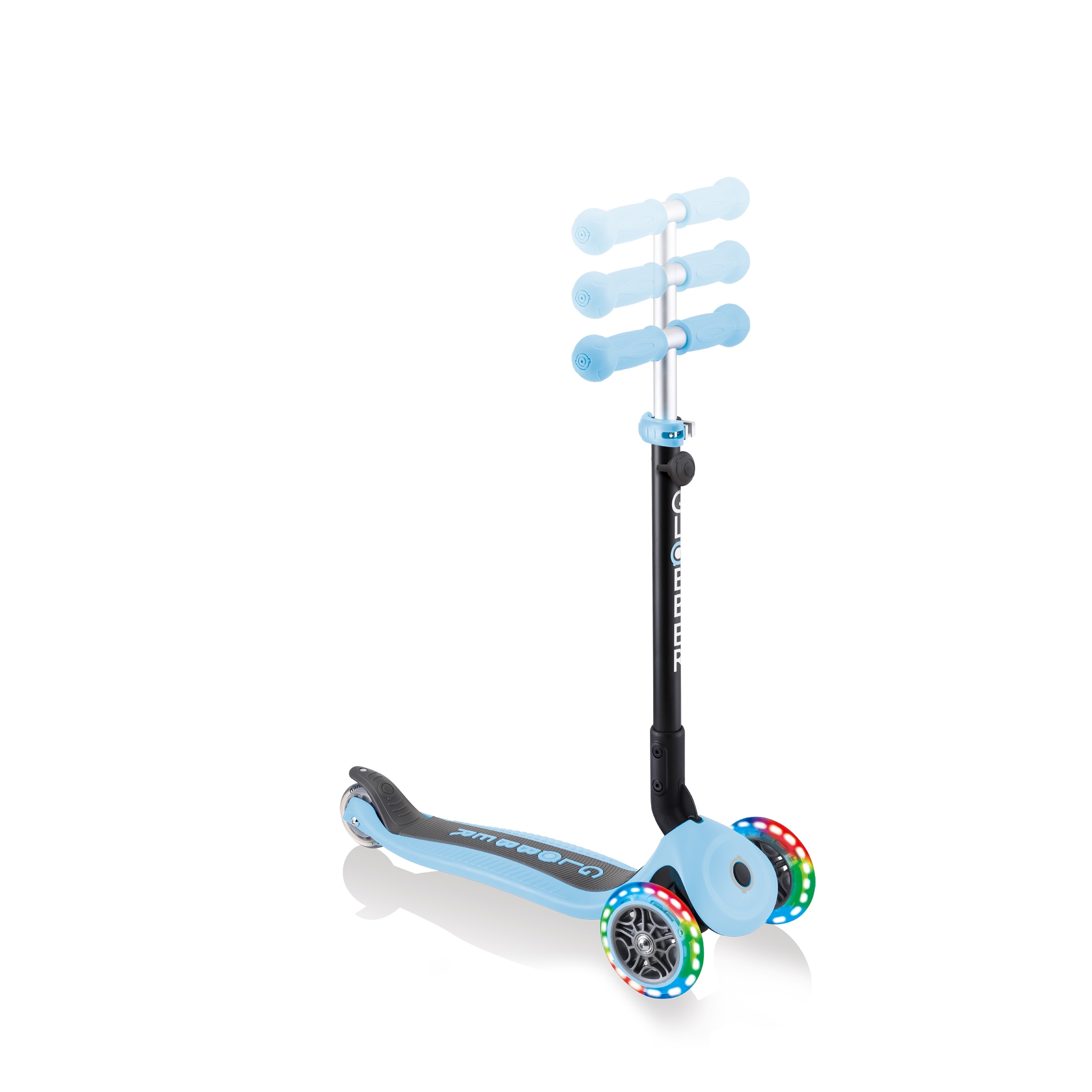 Globber-GO-UP-FOLDABLE-PLUS-LIGHTS-adjustable-light-up-scooter-for-toddlers 4