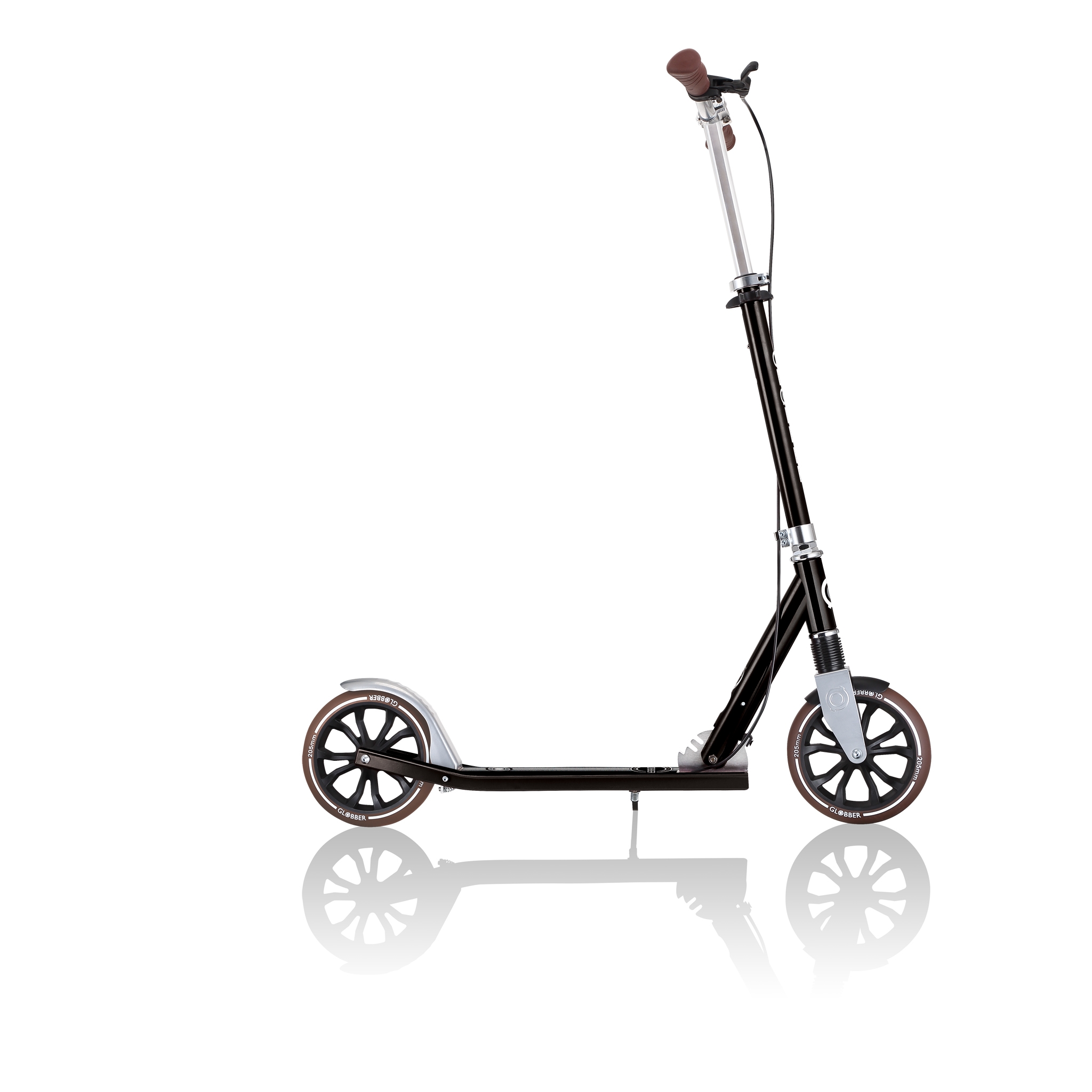 Globber-NL-205-DELUXE-collapsible-2-wheel-scooter-for-kids-with-big-wheels-205mm 5