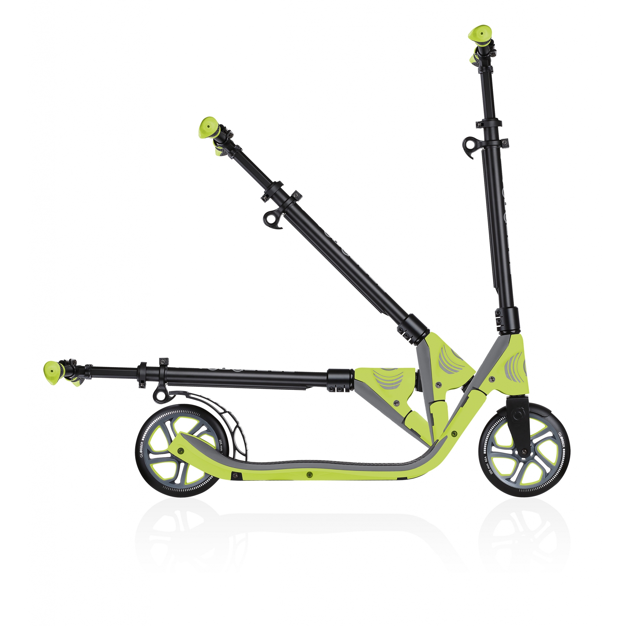 2-wheel foldable scooter for adults - Globber ONE NL 205 3