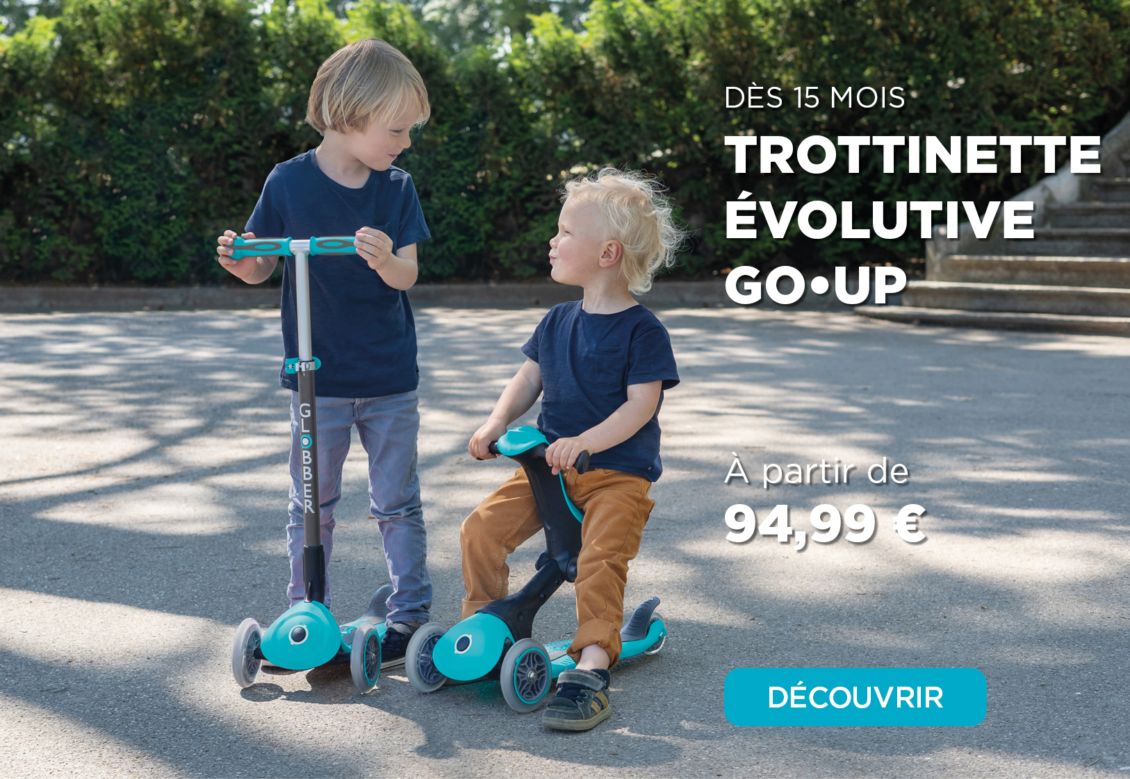 Globber trottinette évolutive