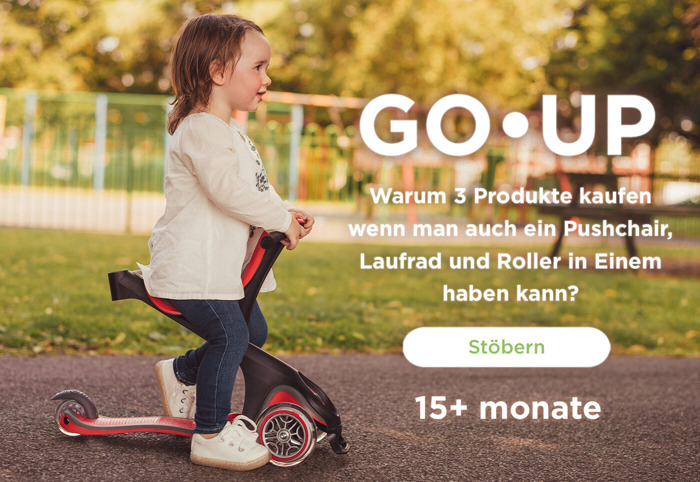 Why buy 3 products when you can get a ride-on, walking bike & scooter all-in-one?