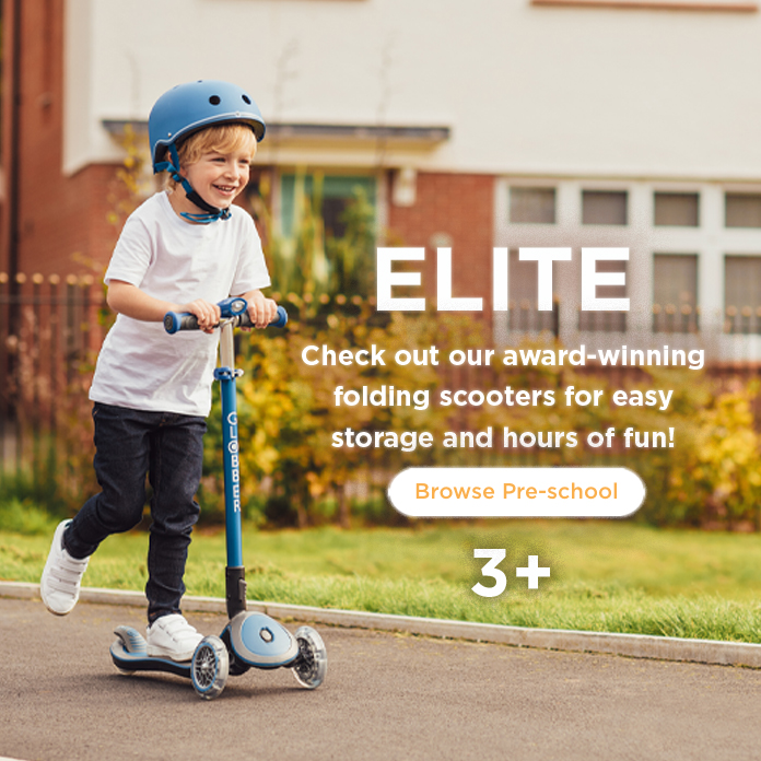 Check out our award-winning folding scooters for easy storage and hours of fun!