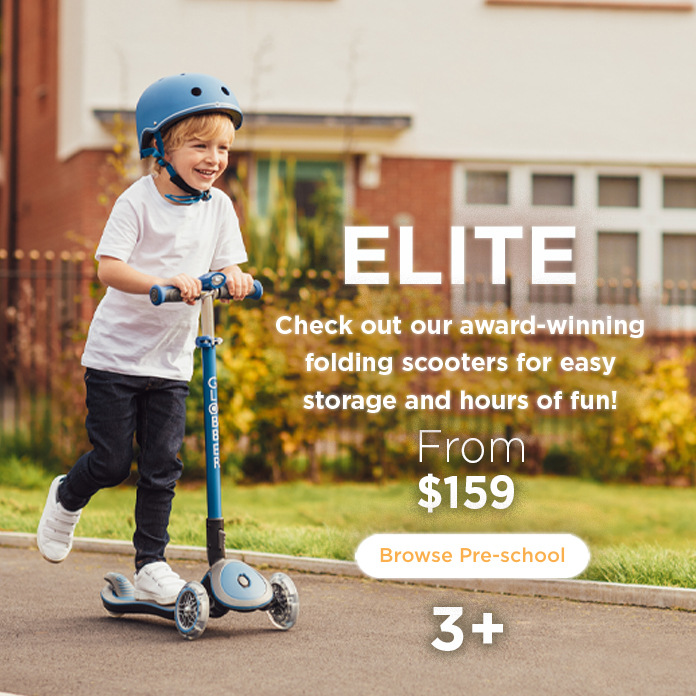 Check out our award-winning folding scooters for easy storage and hours of fun!