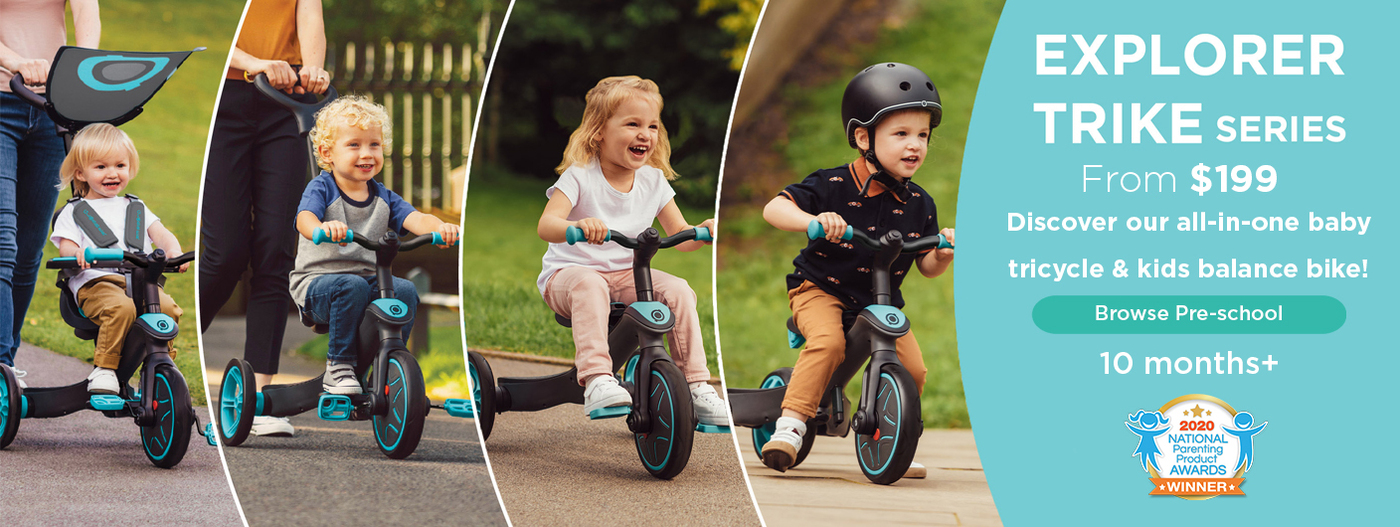 Discover our all-in-one baby tricycle & kids balance bike! 