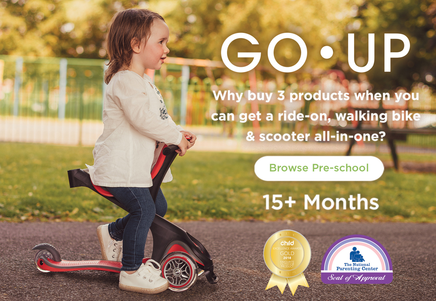 wooden scooter for toddlers