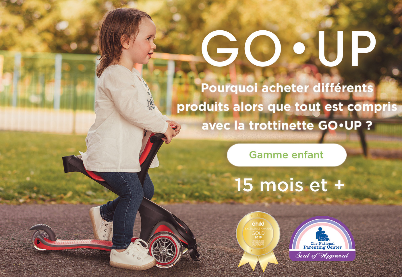 Pourquoi acheter différents produits alors que tout est compris avec la trottinette EVO ?