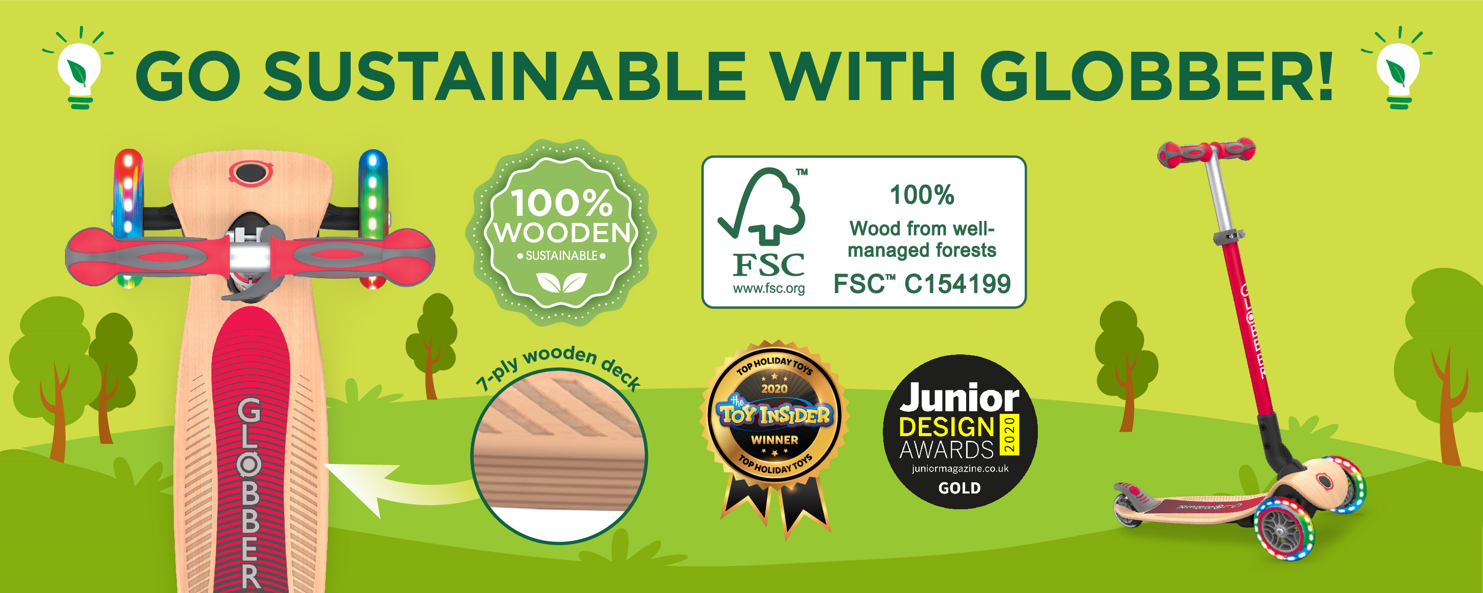A greener world on wheels - that's our mission!