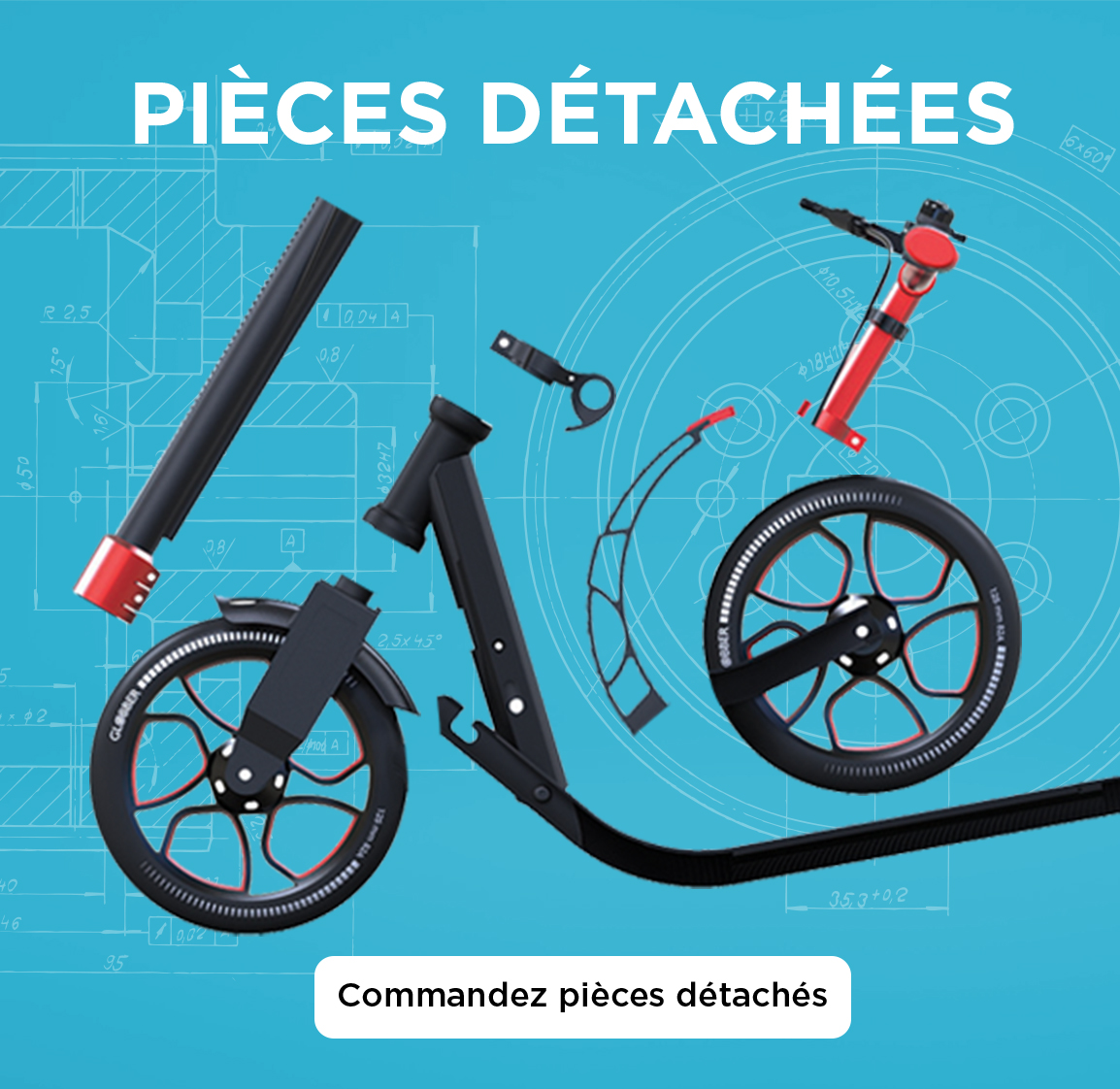 Commande pièces détachées