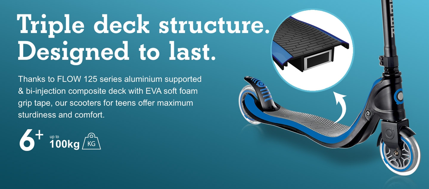 Triple Deck Structure. Designed To Last.