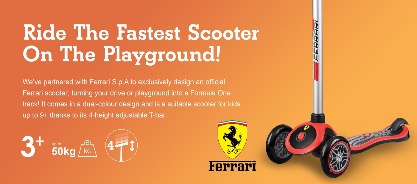 Ride The Fastest Scooter On The Playground!