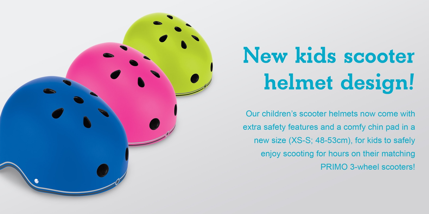 New kids scooter helmet design!