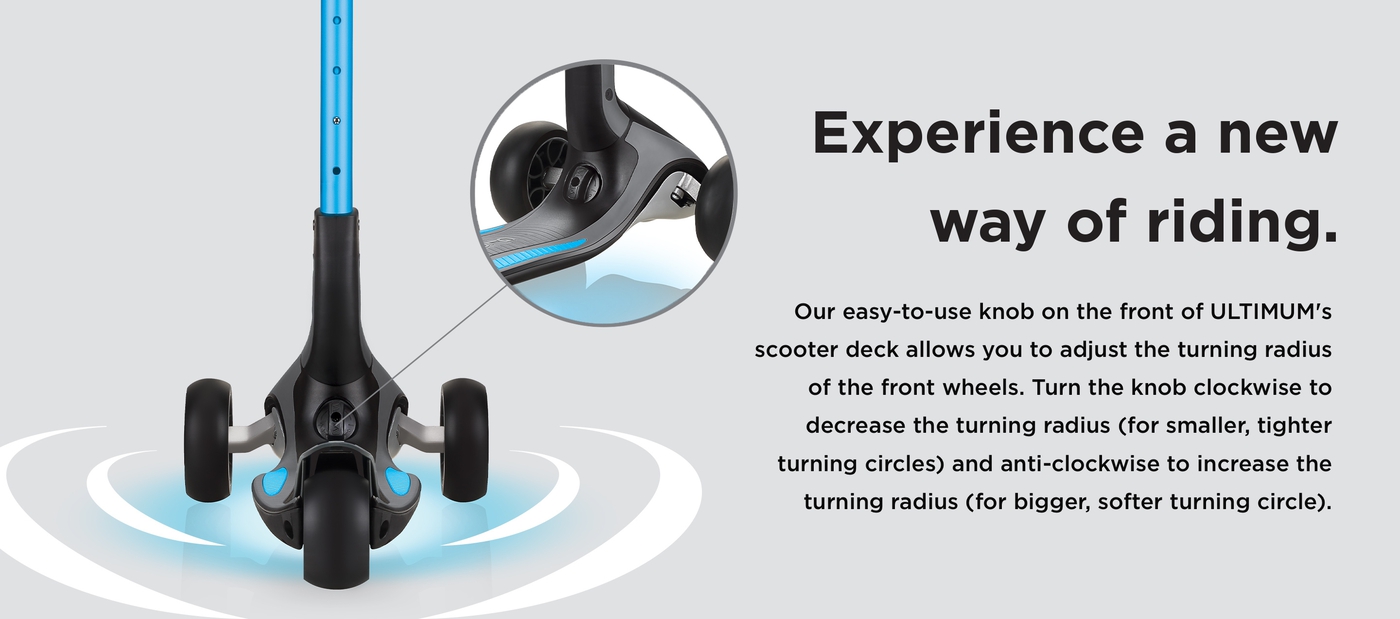 Experience a new way of riding.