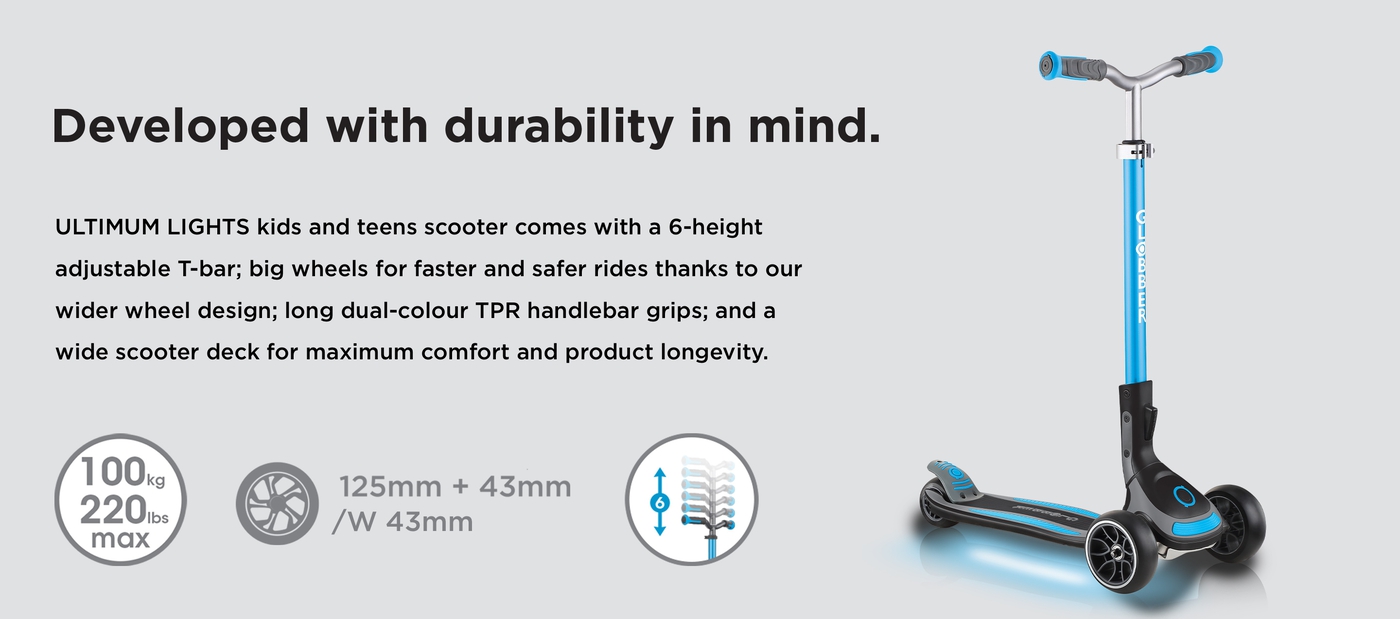 Developed with durability in mind.