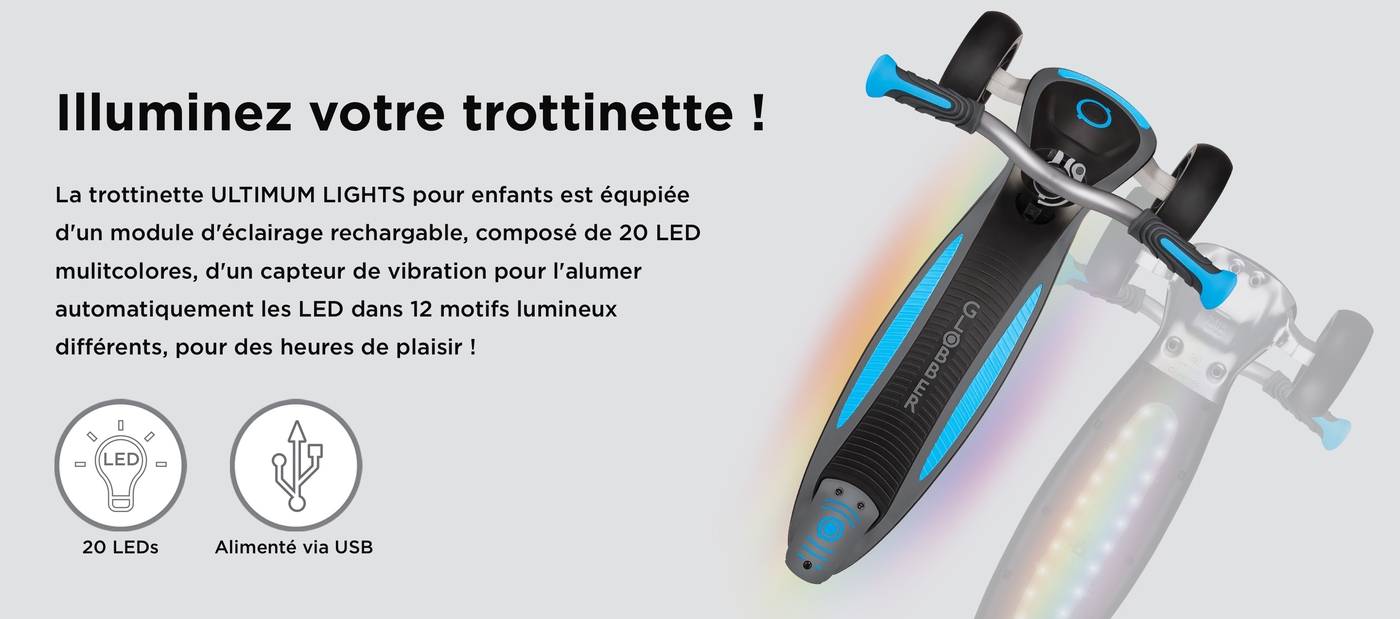 Illuminez votre trottinette !
