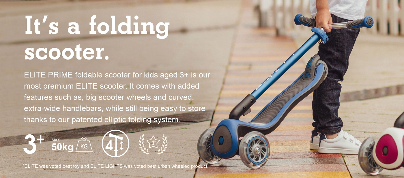 It’s a folding scooter.