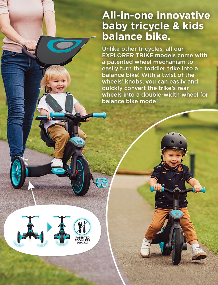 EXPLORER-TRIKE-innovative-baby-tricycle-and-kids-balance-bike-with-patented-wheel-mechanism
