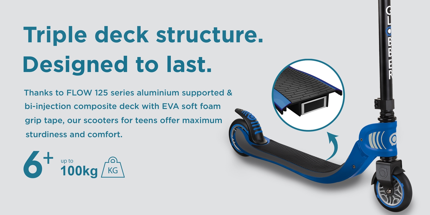 Triple Deck Structure. Designed To Last.
