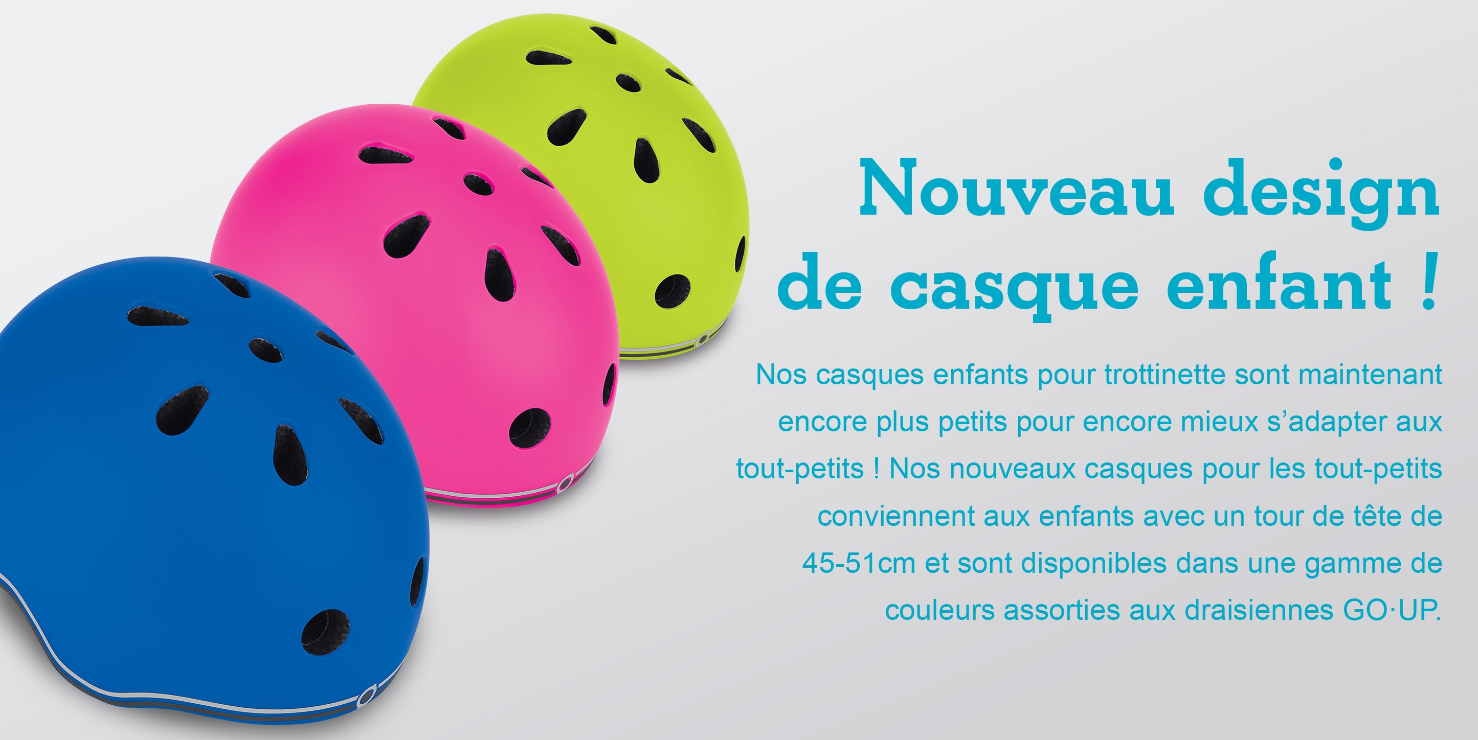 Nouveau design de casque enfant !