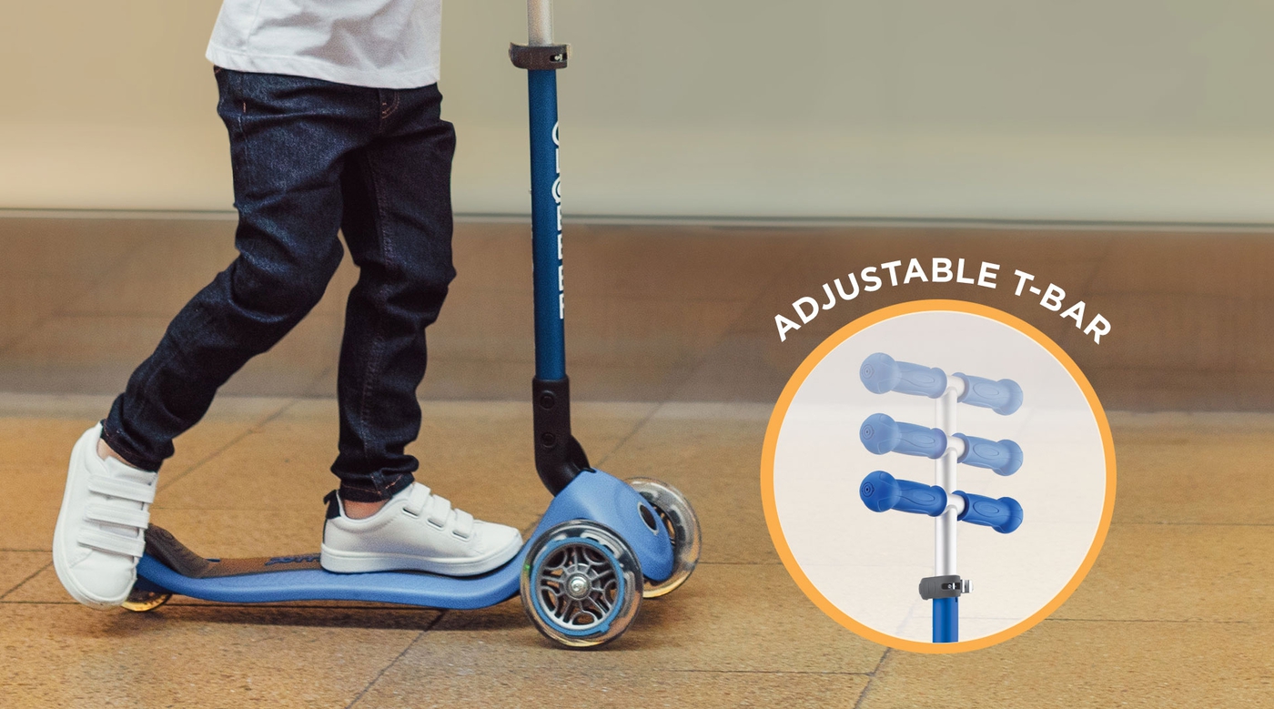 3 wheel scooter for kids aged 3 to 6+ years 