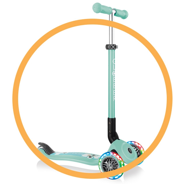 PRIMO FOLDABLE FANTASY LIGHTS - 3 Wheel Scooters for Kids (selected)