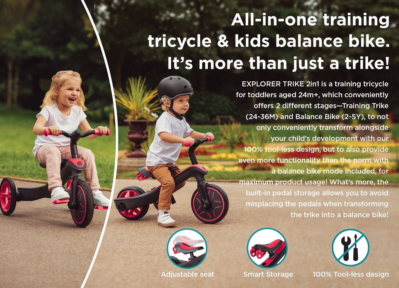 balance bike and trike