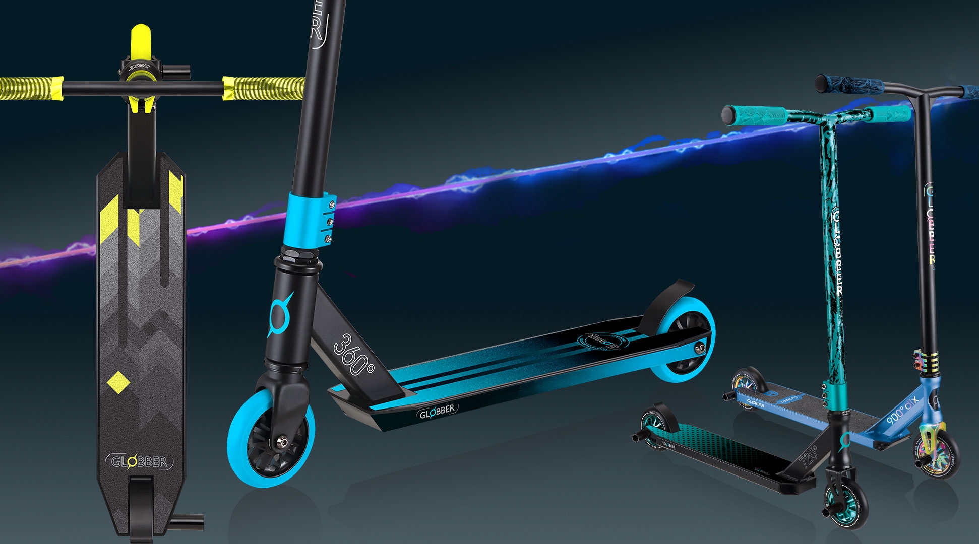 GS cool trick scooters have undergone a revamp with slick new look!