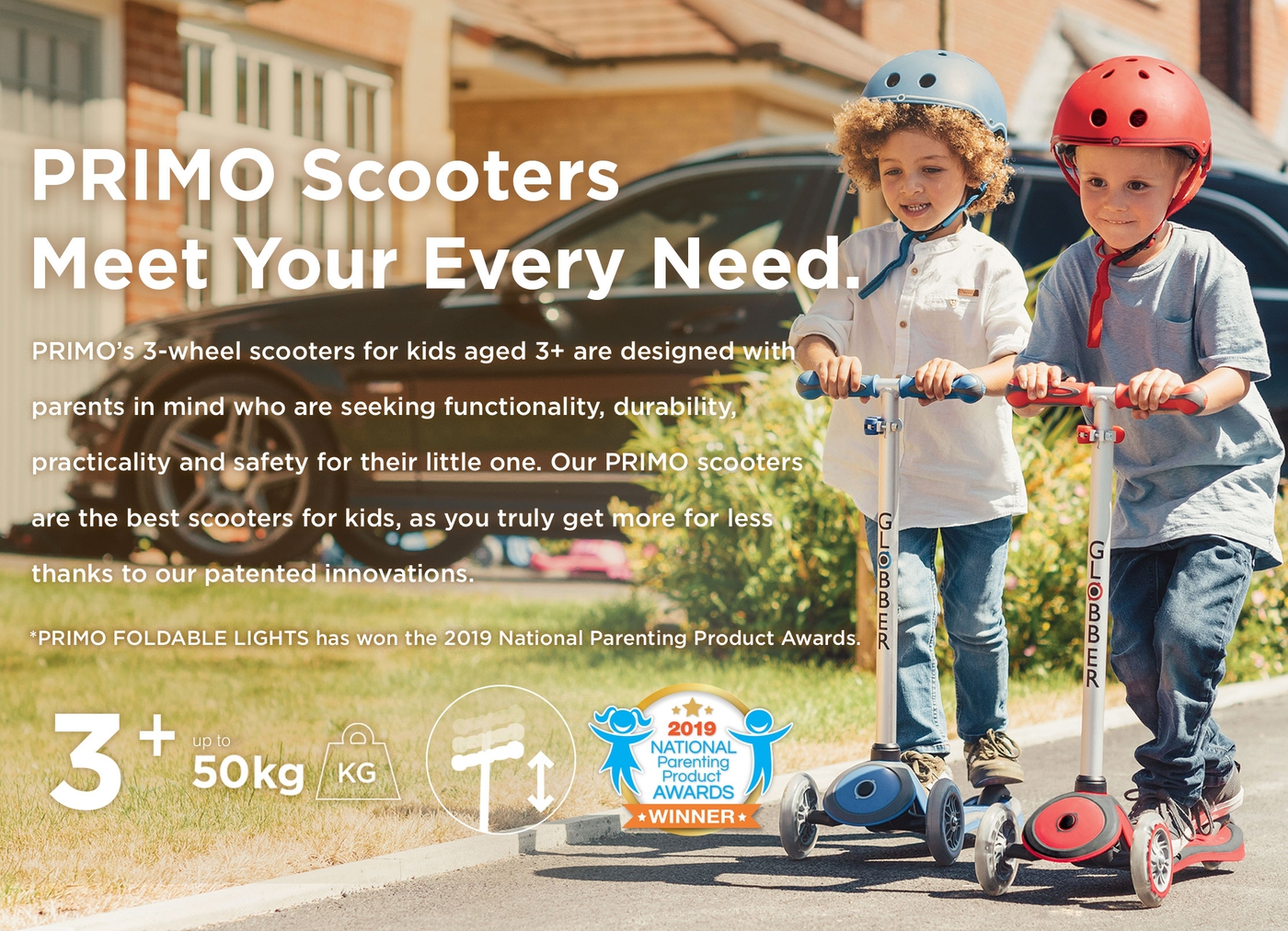 PRIMO Scooters Meet Your Every Need.
