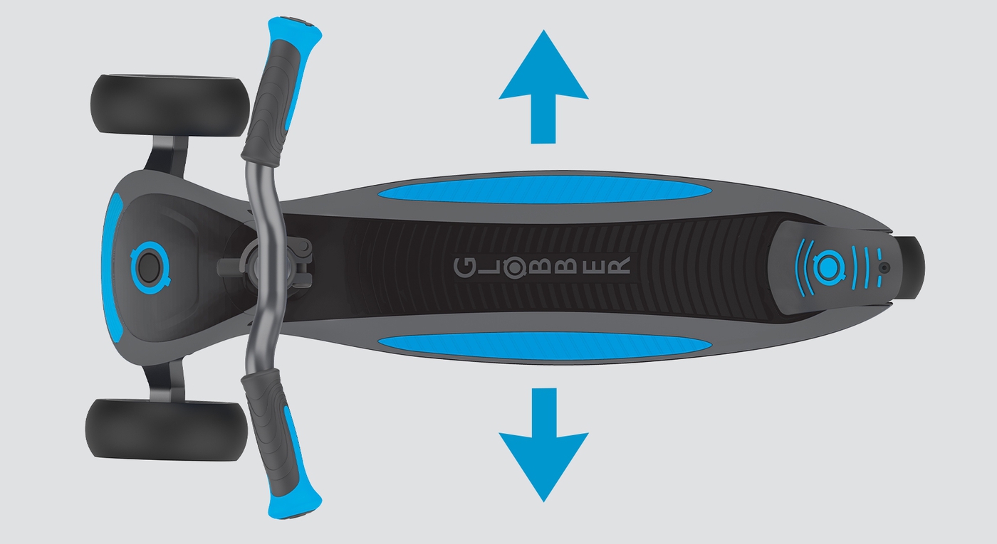 Le plateau et les roues les plus larges de la gamme Globber