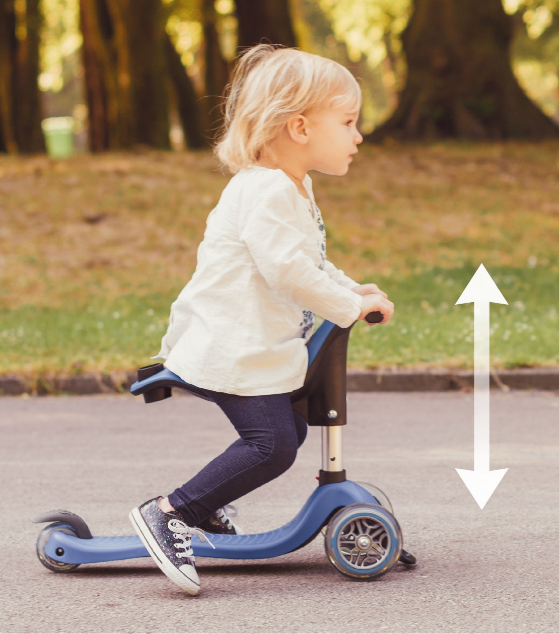 trottinette avec porte bebe