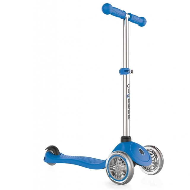 Trottinette 'globber' Primo Pliable Plateau Bois Lights N Blue - N