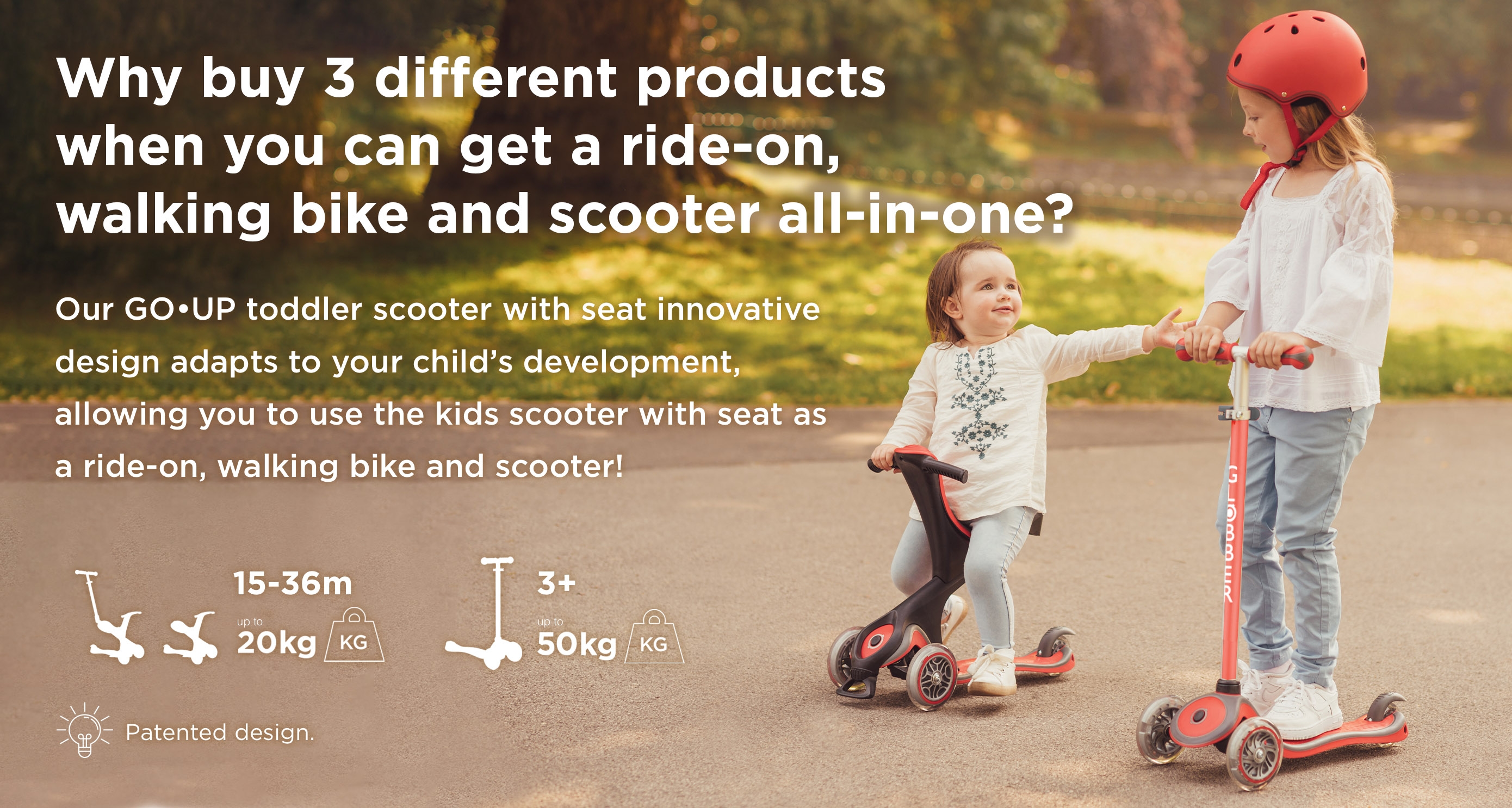 Sit discount on scooter