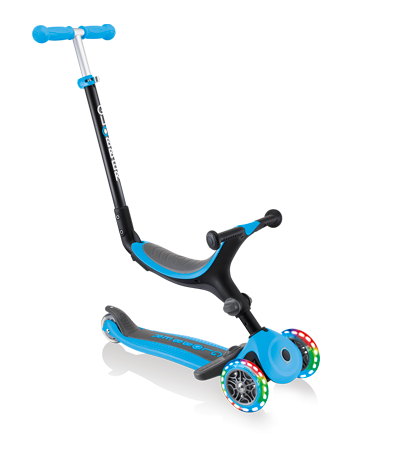 Product image of GO•UP FOLDABLE PLUS LIGHTS - Toddler Scooter with Light Up Wheels