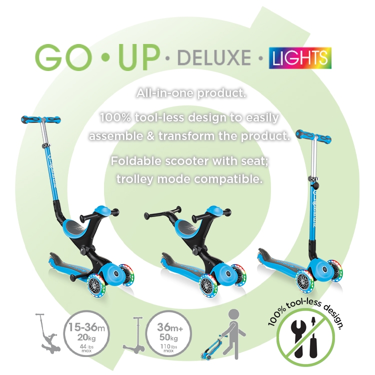 Globber-GO-UP-DELUXE-LIGHTS-foldable-scooter-with-seat-with-screwless-design-and-removable-footrest
