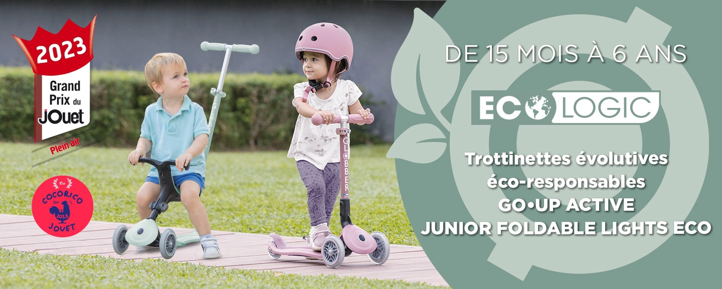 Trottinettes évolutives Go·Up Eco 