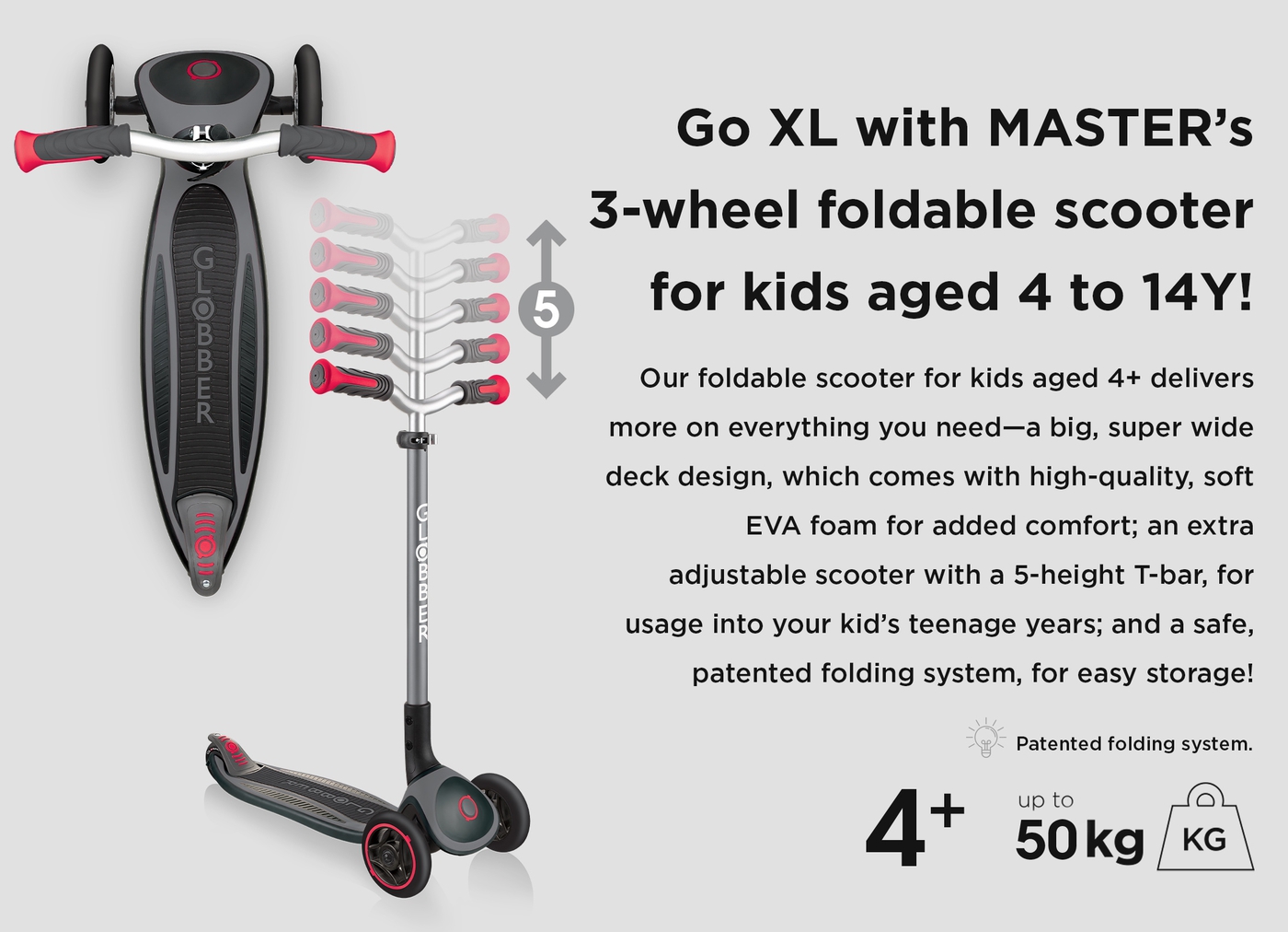 Globber-MASTER-3-wheel-foldable-scooters-for-kids-with-super-wide-deck-and-5-height-adjustable-T-bar