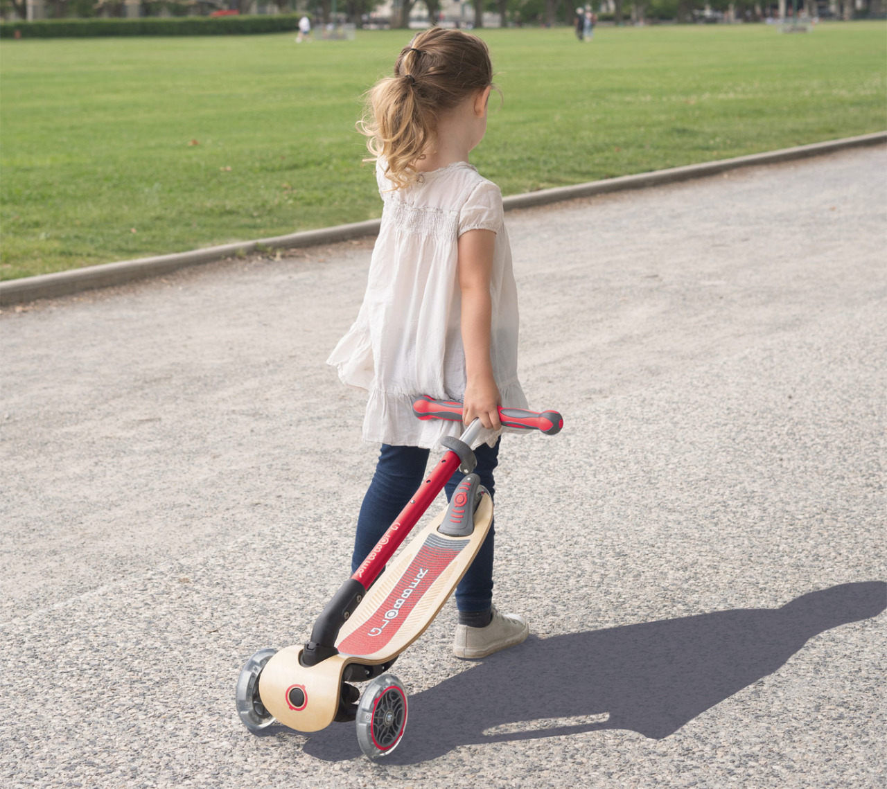 Light Up Folding Scooter