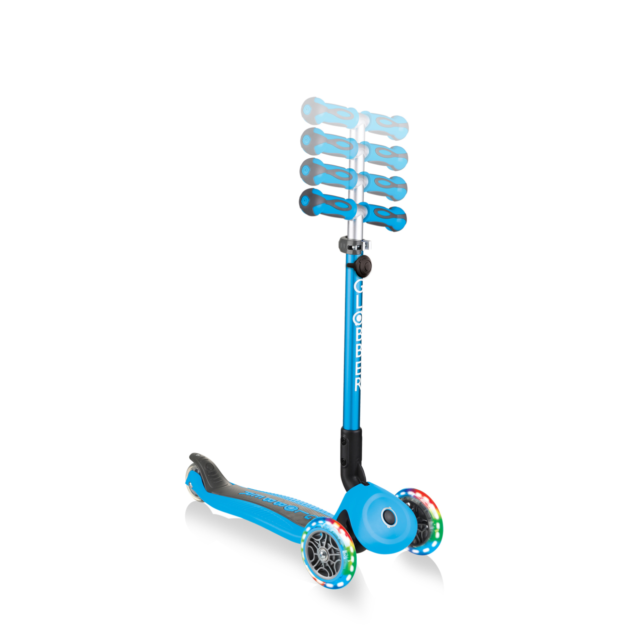 646 101 Blue Scooter With Adjustable T Bar