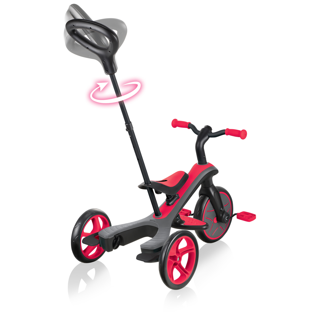 632 102 3 Tricycle With 2 Height Adjustable Parent Handle