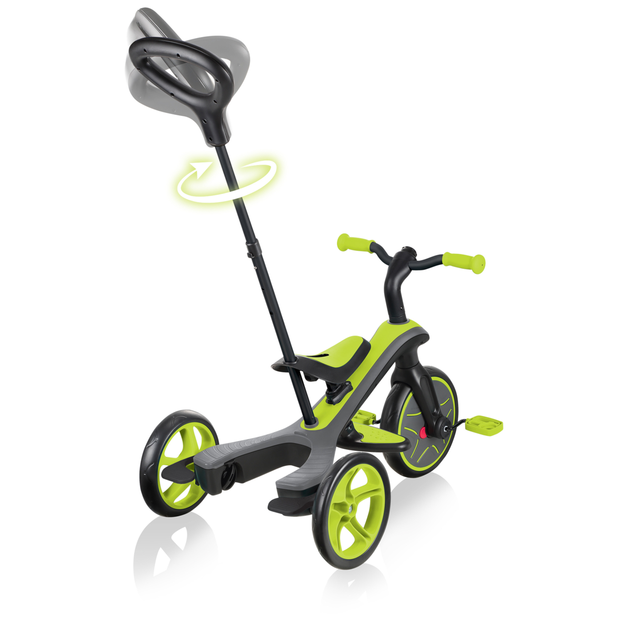 632 106 3 Tricycle With 2 Height Adjustable Parent Handle