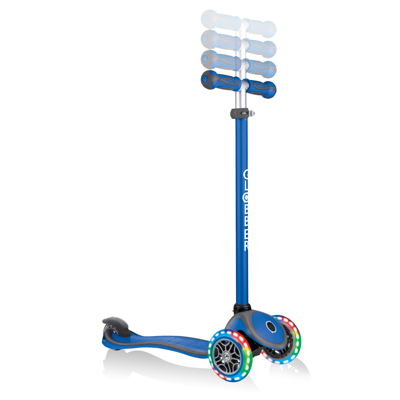 459 100 2 S Blue Scooter With Adjustable T Bar