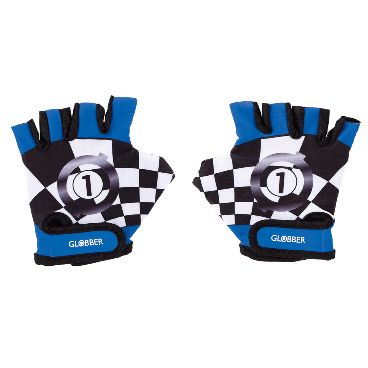 528 004 Toddler Gloves Navy Blue Racing