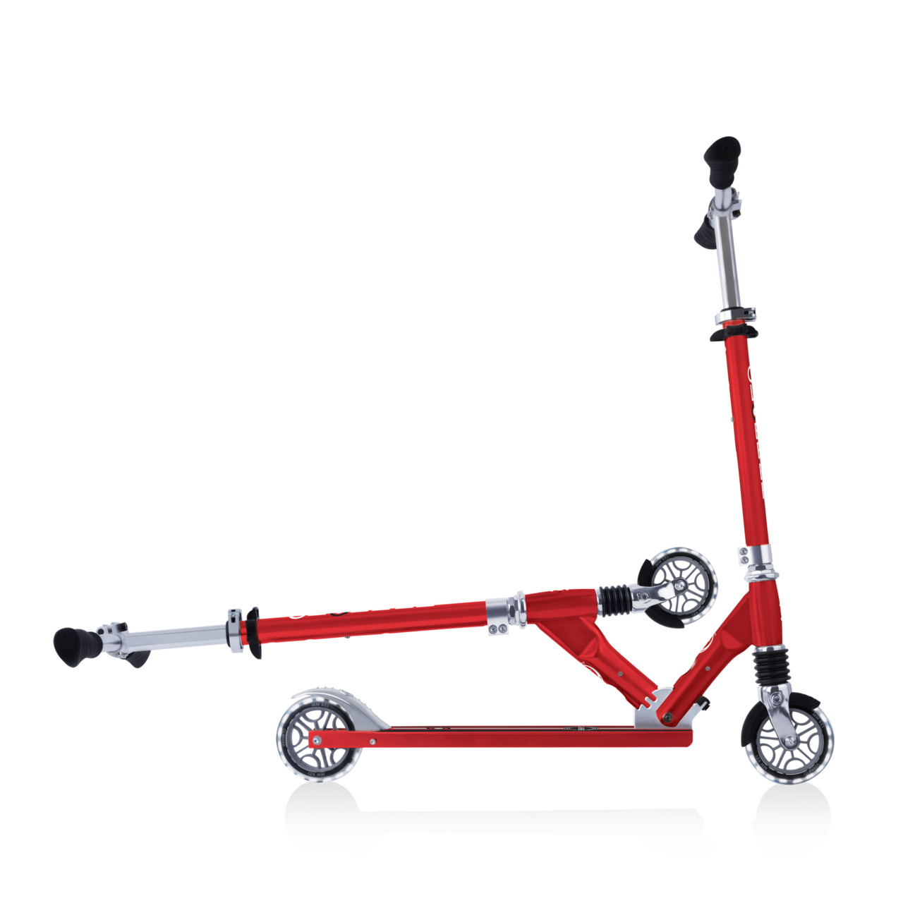 727 102 Fold Up Scooter With Flashing Wheels
