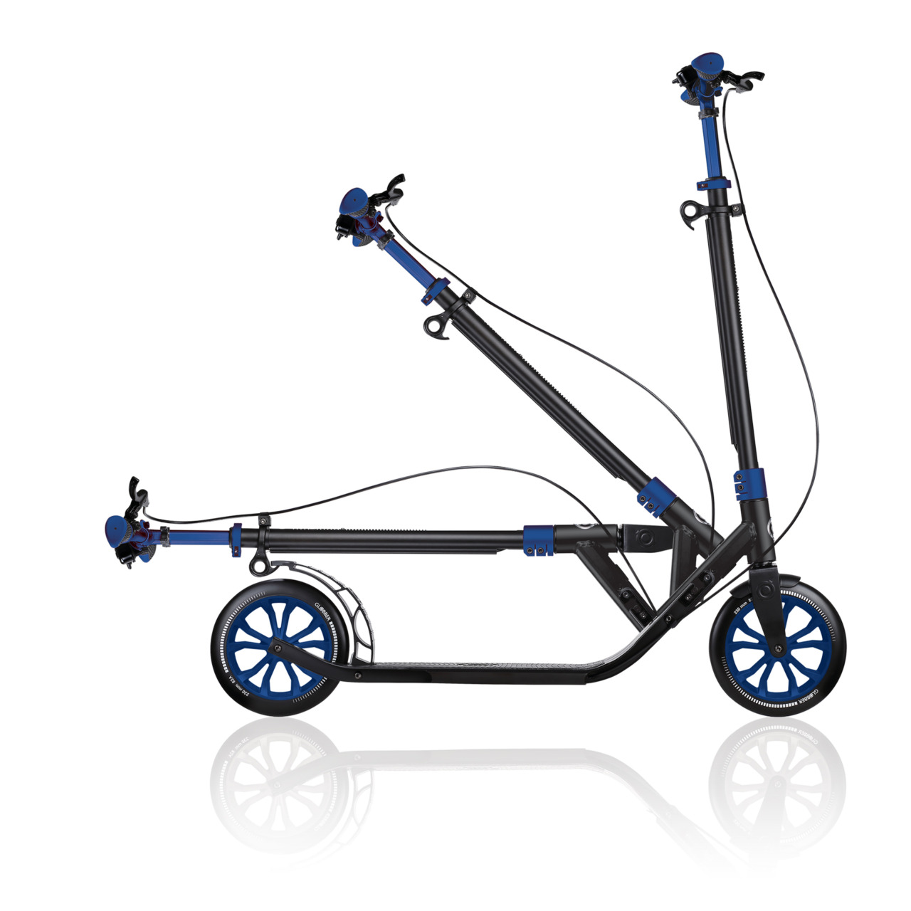 479 101 Foldable Scooter With Big Wheels
