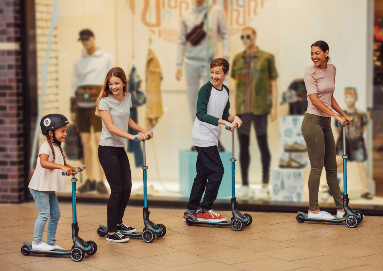3 Wheel Scooter With Lights