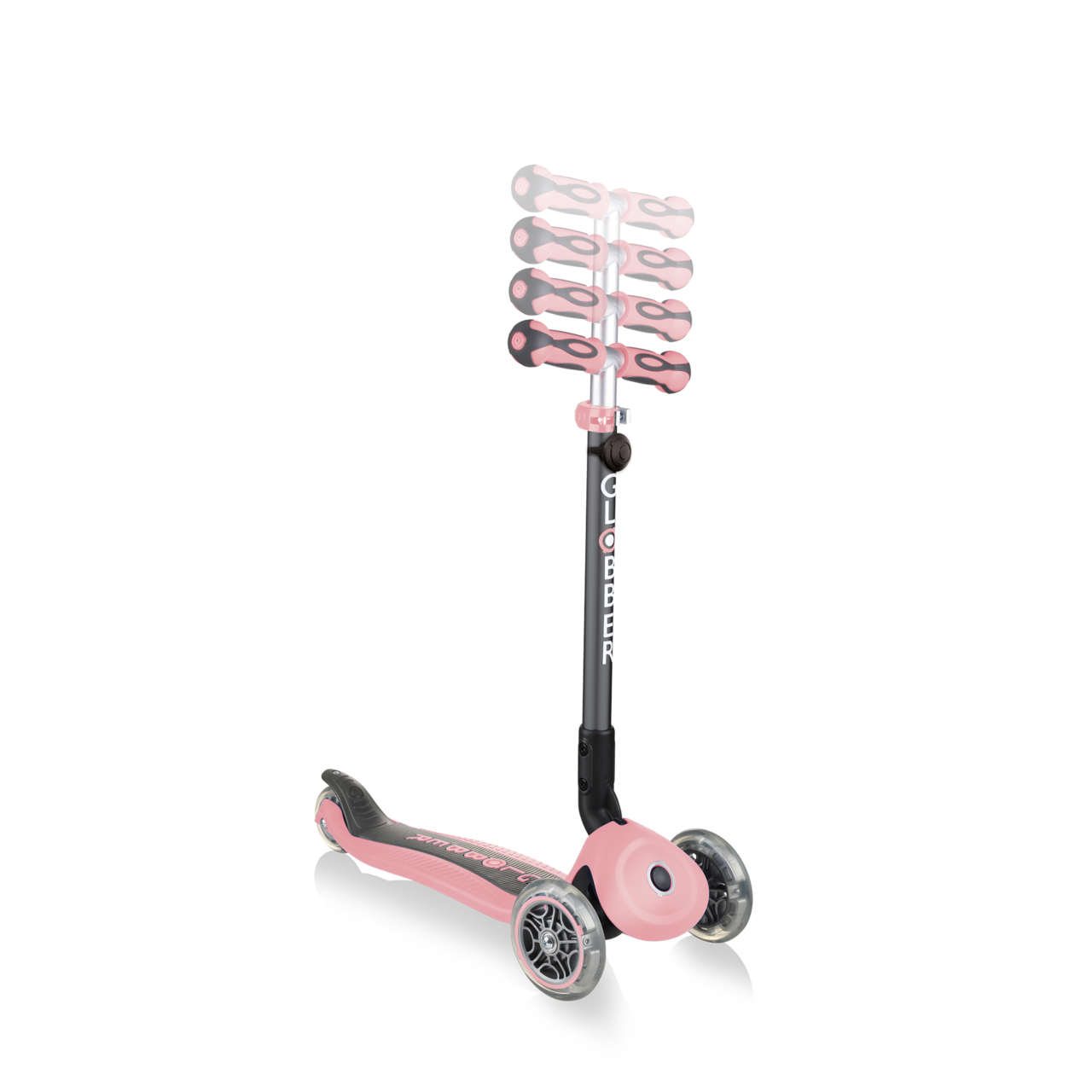 644 211 Pink Scooter With Adjustable T Bar